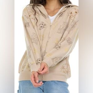 Disney The Lion King Women’s Extra Small Fully Zippering Embroidered Jacket NWT